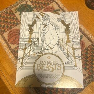 Harry Potter: Fantastic Beast Adult Coloring Book